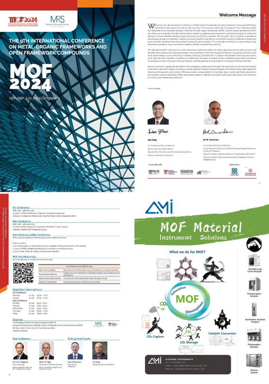 MOF2024: AMI Showcases Advanced Characterization Solutions