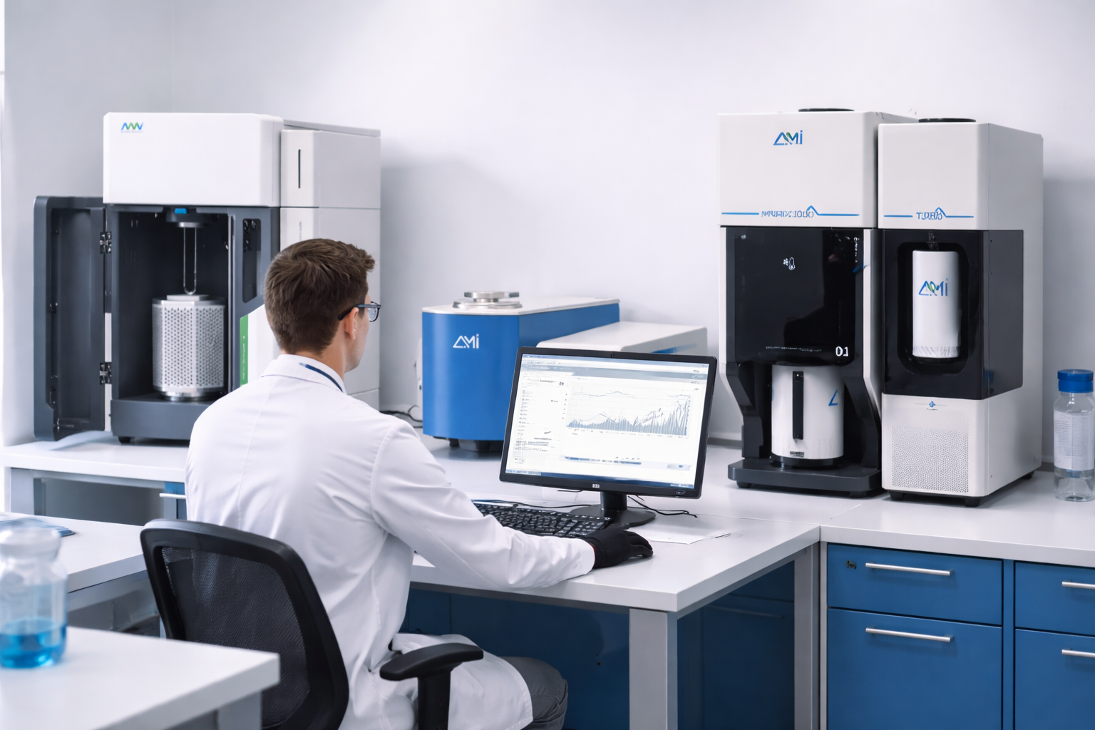 About Us 1 Instruments in the lab