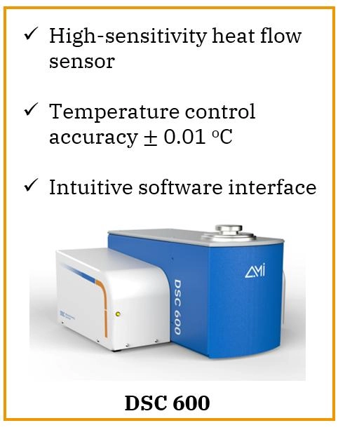 Highlight of DSC 600 by AMI